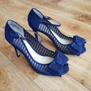 Lulu Townsend Navy Blue heels